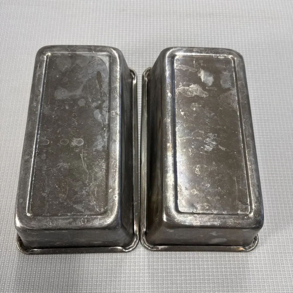 9-Piece Vintage Aluminum Bakeware Set - Mirro Ekcoloy Wear-Ever - MCM Kitchen